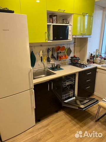 

1-к. квартира, 32 м², 3 кровати