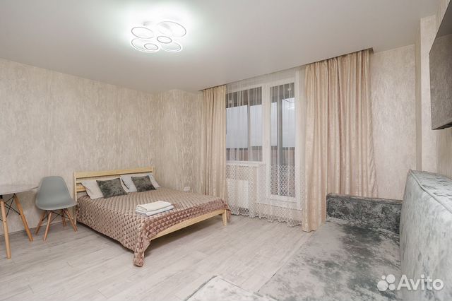 

Квартира-студия, 35 м², 2 кровати