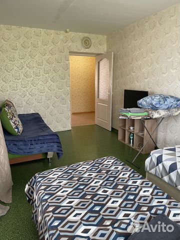 

1-к. квартира, 38 м², 3 кровати