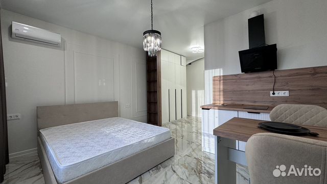 

Квартира-студия, 34 м², 1 кровать