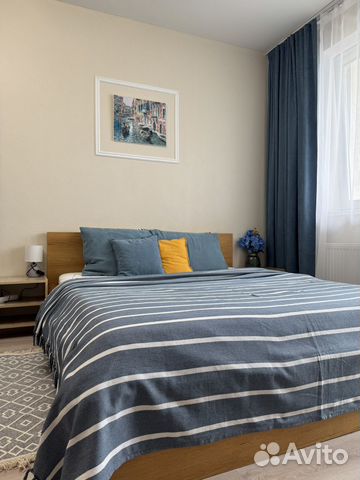 

1-к. квартира, 52 м², 3 кровати