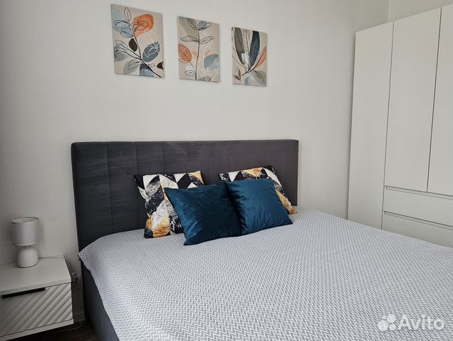 

1-к. квартира, 37 м², 2 кровати