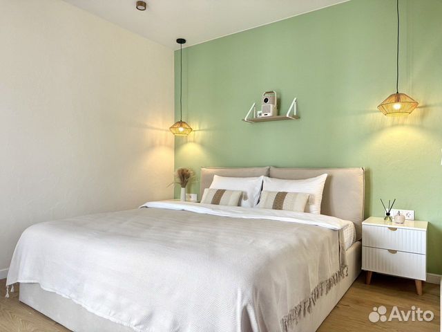 

Квартира-студия, 44 м², 2 кровати