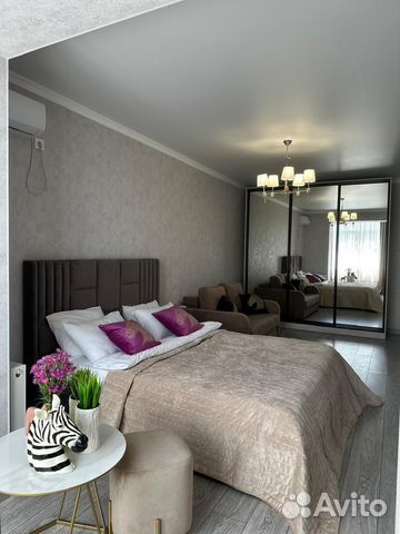 

1-к. квартира, 40 м², 2 кровати