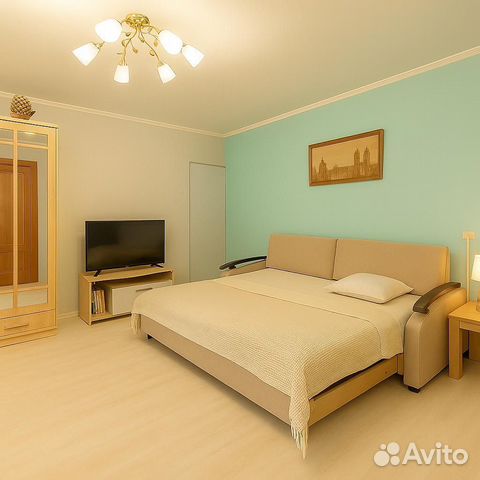 

1-к. квартира, 35 м², 2 кровати