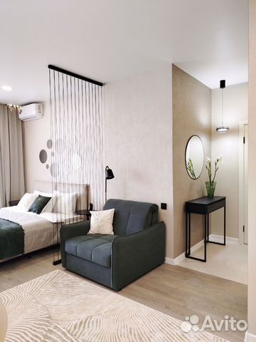 

Квартира-студия, 30 м², 2 кровати