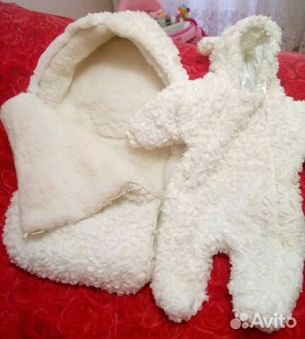 Зимний конверт + комбенизон