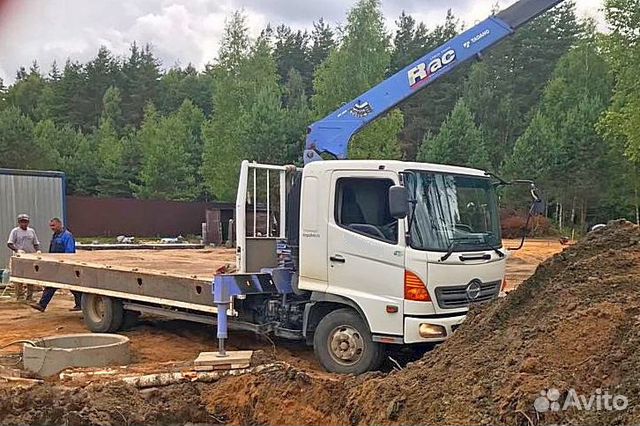 Манипулятор эвакуатор кран грузоперевозки аренда