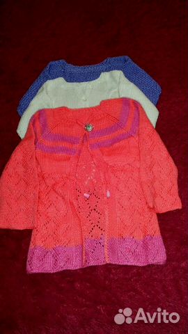 Кофты вязка по 350