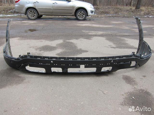 Спойлер заднего бампера Hyundai Santa Fe