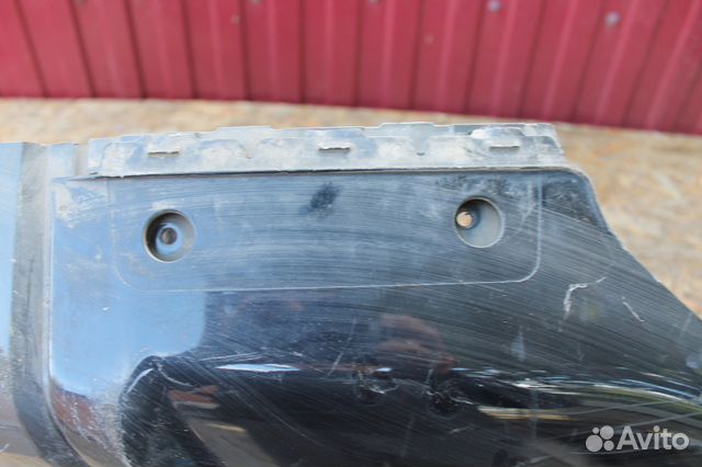 BMW X6 облицовка заднего бампера