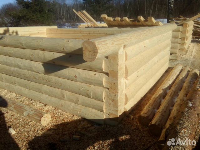 Сруб 4х6+2 с открытой террасой цена с установкой