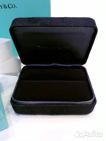 Коробка Tiffany для кольца прямоугольная Коробка Tiffany для кольца прямоугольная