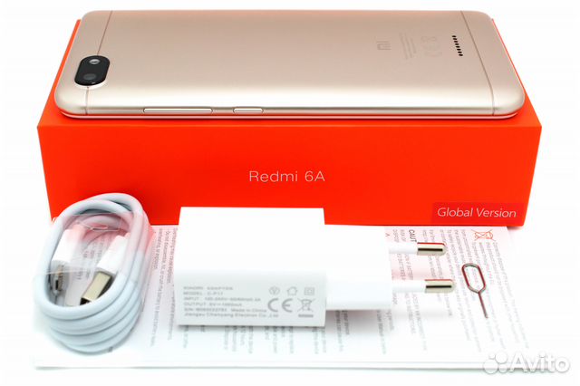 Новый Xiaomi Redmi 6A Gold 2/16 Gb 5,45