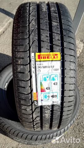 Новые Pirelli P Zero Run Flat 245/50 R18 100 Y Новые Pirelli P Zero Run Flat 245/50 R18 100 Y