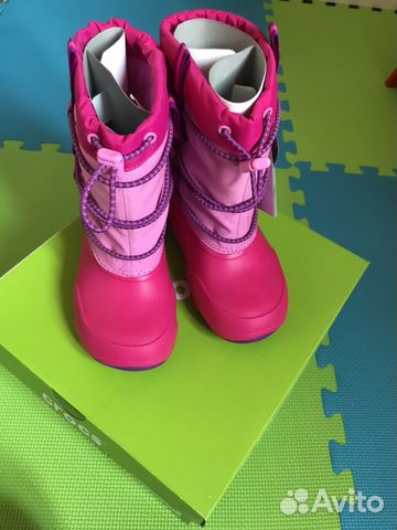 Новые Сапоги сноубутсы crocs C12 Новые Сапоги сноубутсы crocs C12