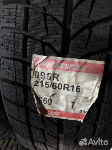 Зимняя Шина R16 215 60 Bridgestone WS60 2 шт