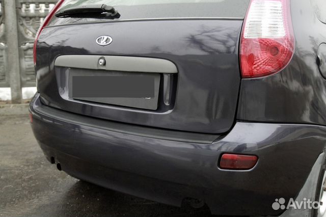 Накладка на задний бампер LADA Kalina 2004 - 2013