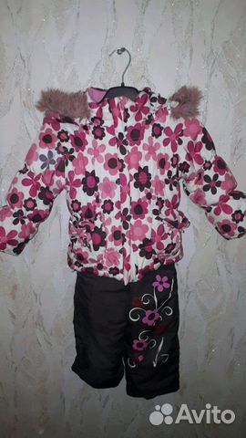 Зимний костюм для девочки