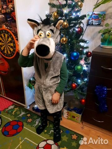 Новогодний костюм волка