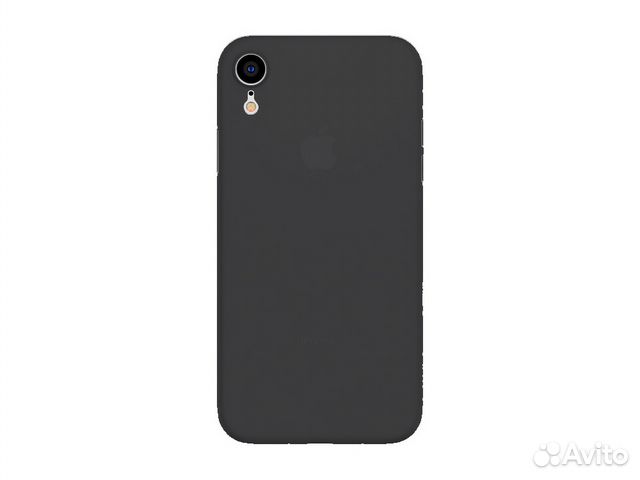 84012373227 Ультратонкий чехол для iPhone XR, черный