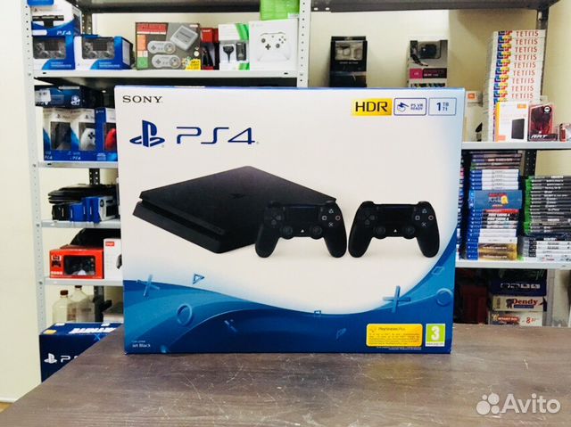 Playstation 4 Slim 1 tb + Dualshock 4