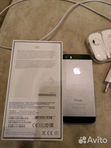 iPhone 5S Space Grey 32 GB рст