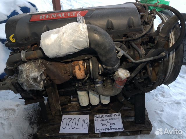 Двигатель DX11 Renault Premium DX440 2007г Двигатель DX11 Renault Premium DX440 2007г