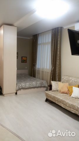 

Квартира-студия, 34 м², 2 кровати