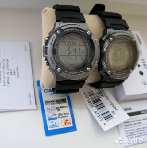 Часы Casio(Cолнечн.Энергия) Новые/WS200H-1avdf/bvd Часы Casio(Cолнечн.Энергия) Новые/WS200H-1avdf/bvd