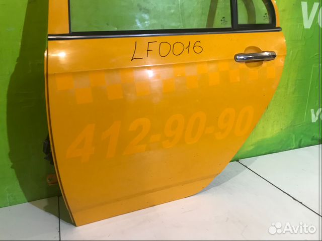 Дверь задняя левая Lifan Solano B6201001