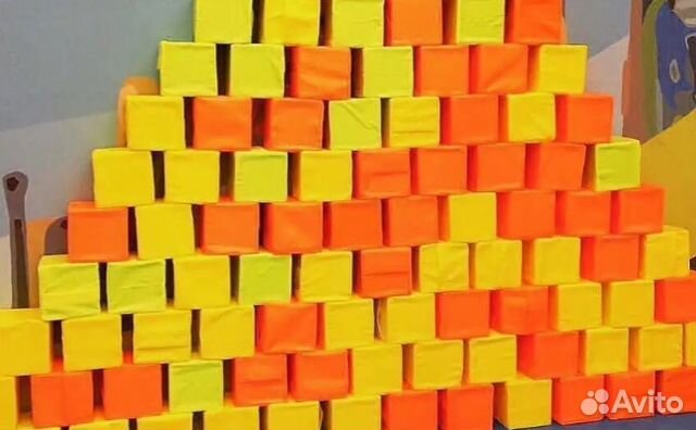 Чехлы на поролоновые кубики