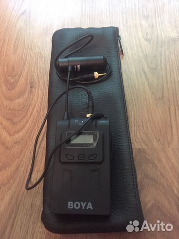 Беспроводной микрофон Boya для камеры