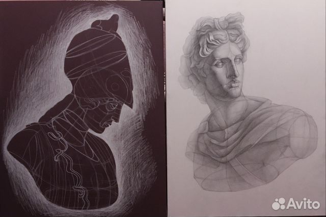 Академический рисунок,живопись,отмывка,макет Академический рисунок,живопись,отмывка,макет