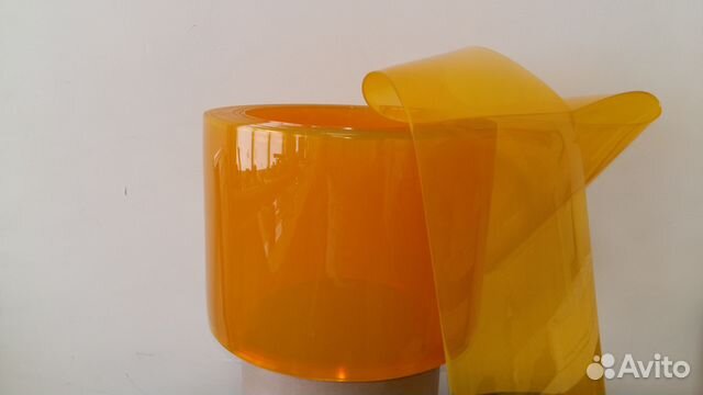 Желтая пленка пвх 2 мм х 200 мм прозрачная