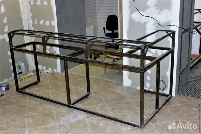 Металлокаркасы для кафе и магазинов