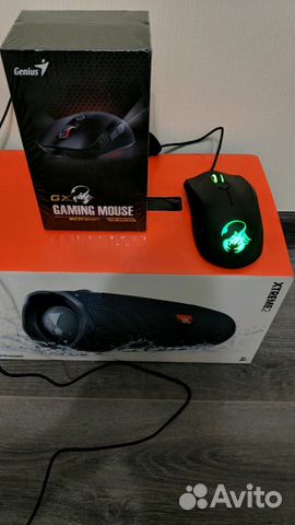 Игровая мышь genius m6-400 (новая,не вскрывалась)
