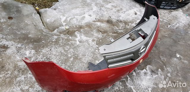 Бампер Ниссан Note e11 рестайлинг ноут