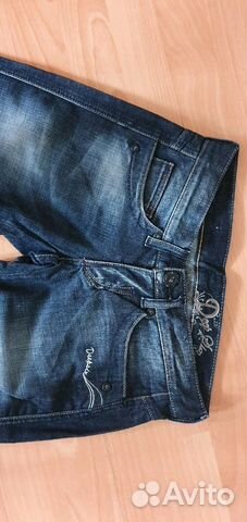 Джинсы новые р.25 хлопок