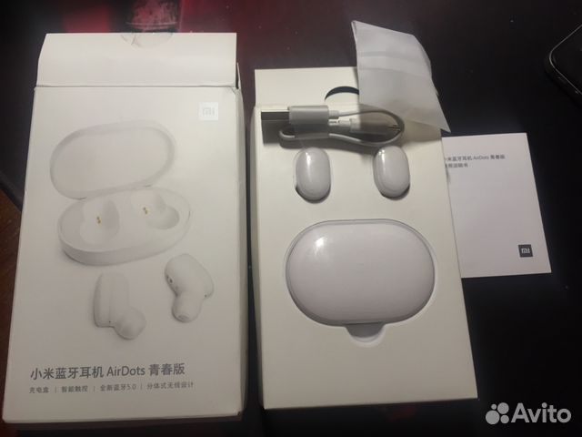 Беспроводные наушники xiaomi airdots tsw