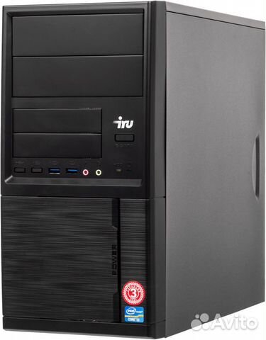 Компьютер IRU Office 110, Intel Celeron J1800, DDR