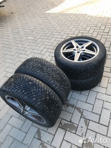 Комплект зимних колес на мерседес nokian hakkapeli Комплект зимних колес на мерседес nokian hakkapeli