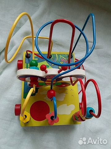 Развивающая деревянная игрушка