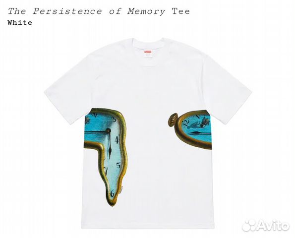 supreme the persistence of memory tee