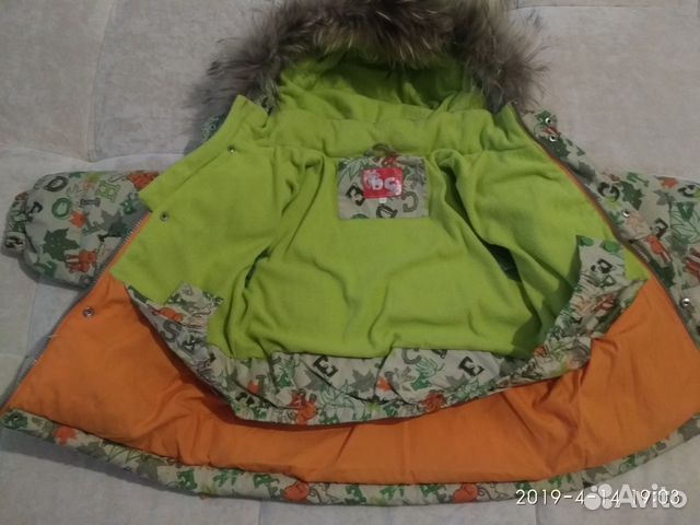 Зимняя куртка + ветровка на рост 104 см Зимняя куртка + ветровка на рост 104 см