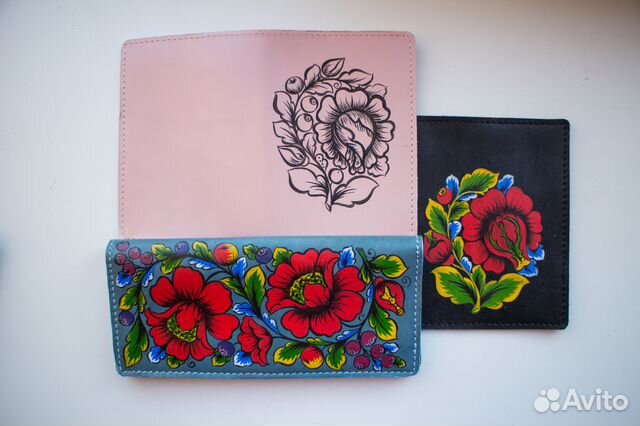 Обложка на паспорт кожа, ручная работа Обложка на паспорт кожа, ручная работа