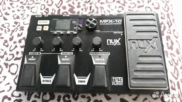 NUX MFX-10 гитарный процессор