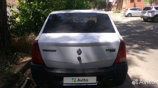 Renault Logan 1.4 МТ, 2008, битый, 186 000 км