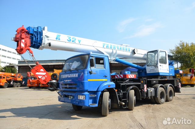 Аренда автокрана 32 т, 25т