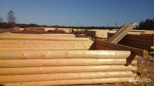 Сруб из бревна 6х6